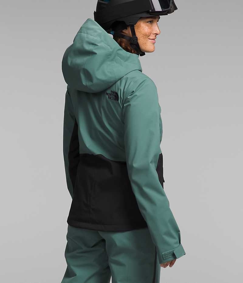 Green / Black Women's The North Face Freedom Stretch Insulated Jacket | DUBLIN GQNZ