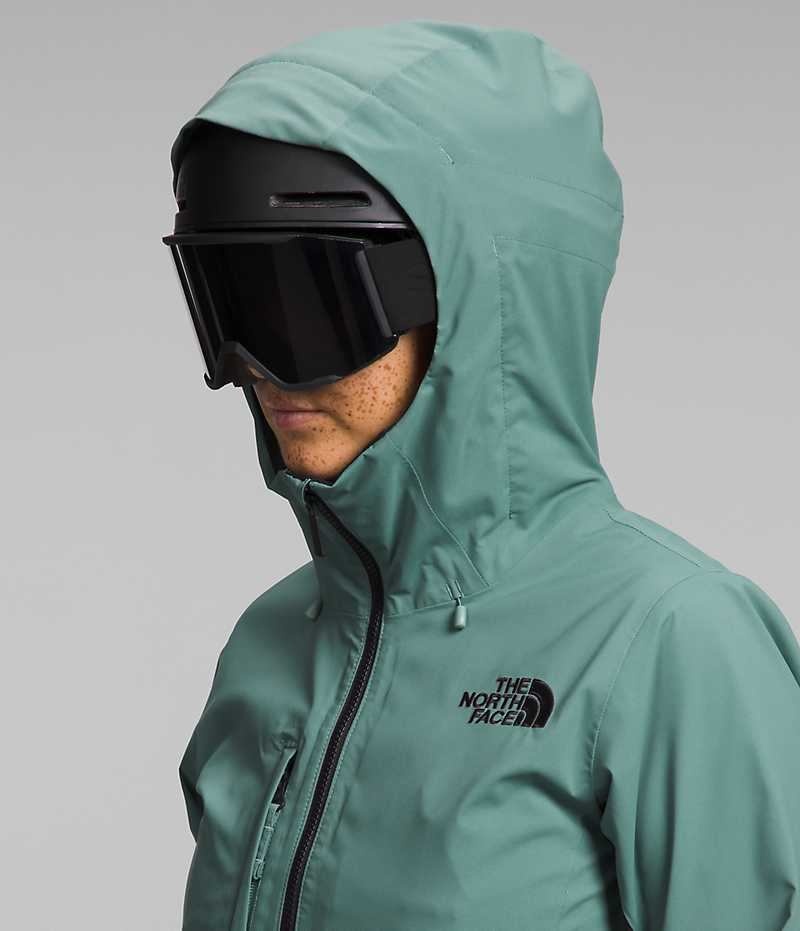 Green / Black Women's The North Face Freedom Stretch Insulated Jacket | DUBLIN GQNZ