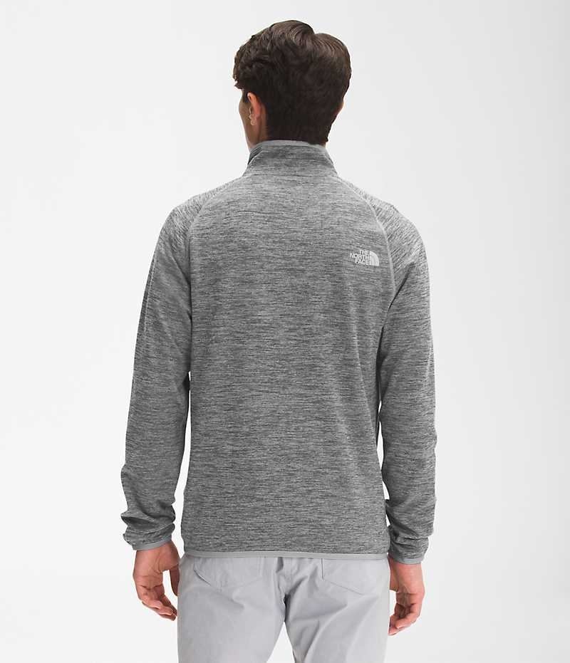 Grey Men's The North Face Canyonlands Full-Zip Fleece Jacket | IRELAND GSRL