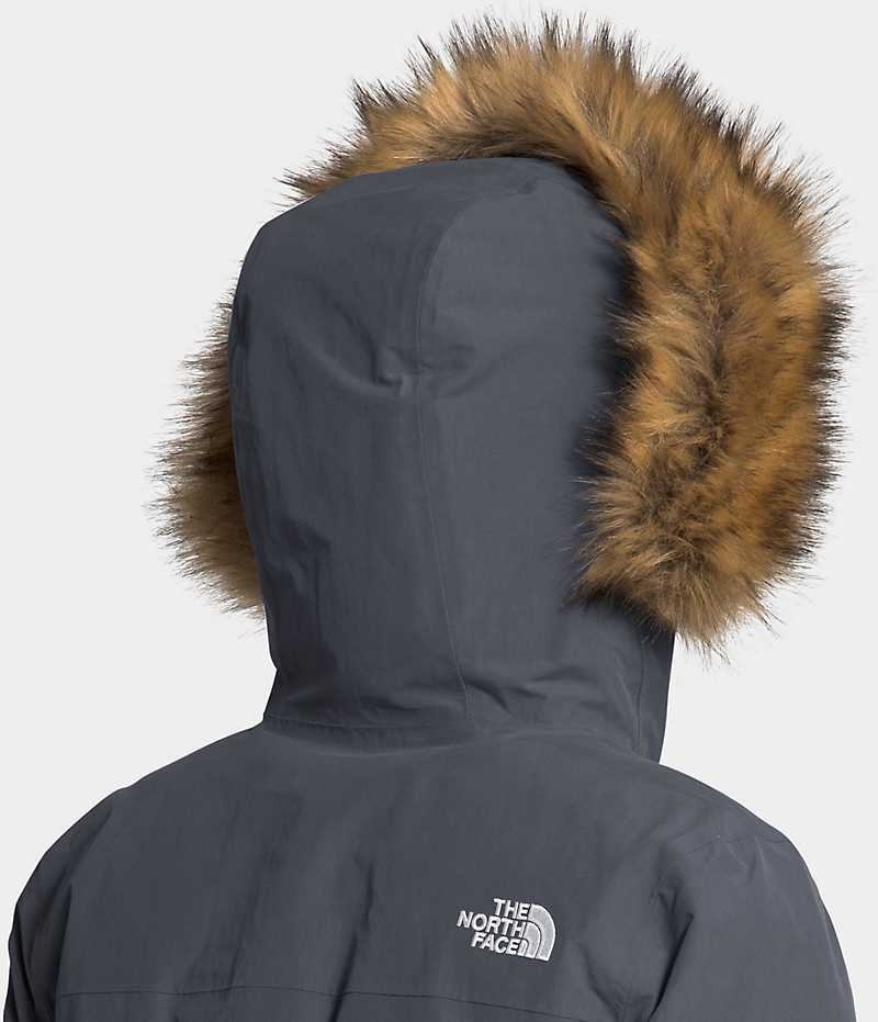 Grey Women's The North Face Arctic Coat | DUBLIN DPKN