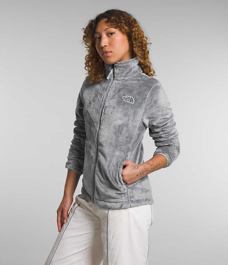 Grey Women's The North Face Osito Fleece Jacket | DUBLIN XGJK