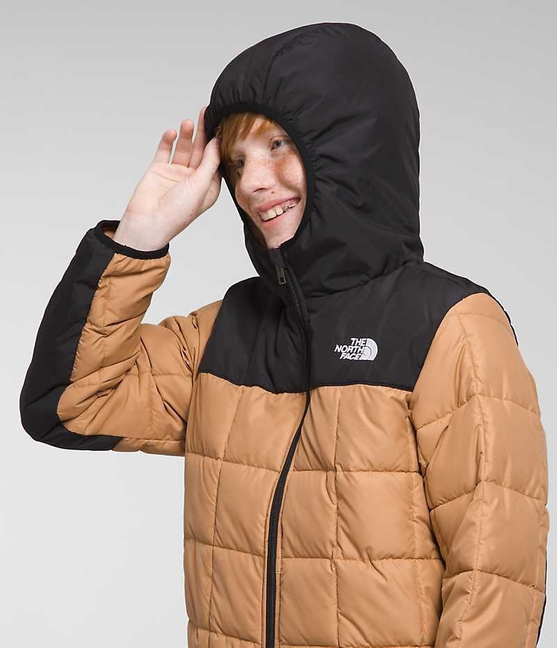 Khaki Boys' The North Face Lhotse Puffer Jacket | IRELAND POEB