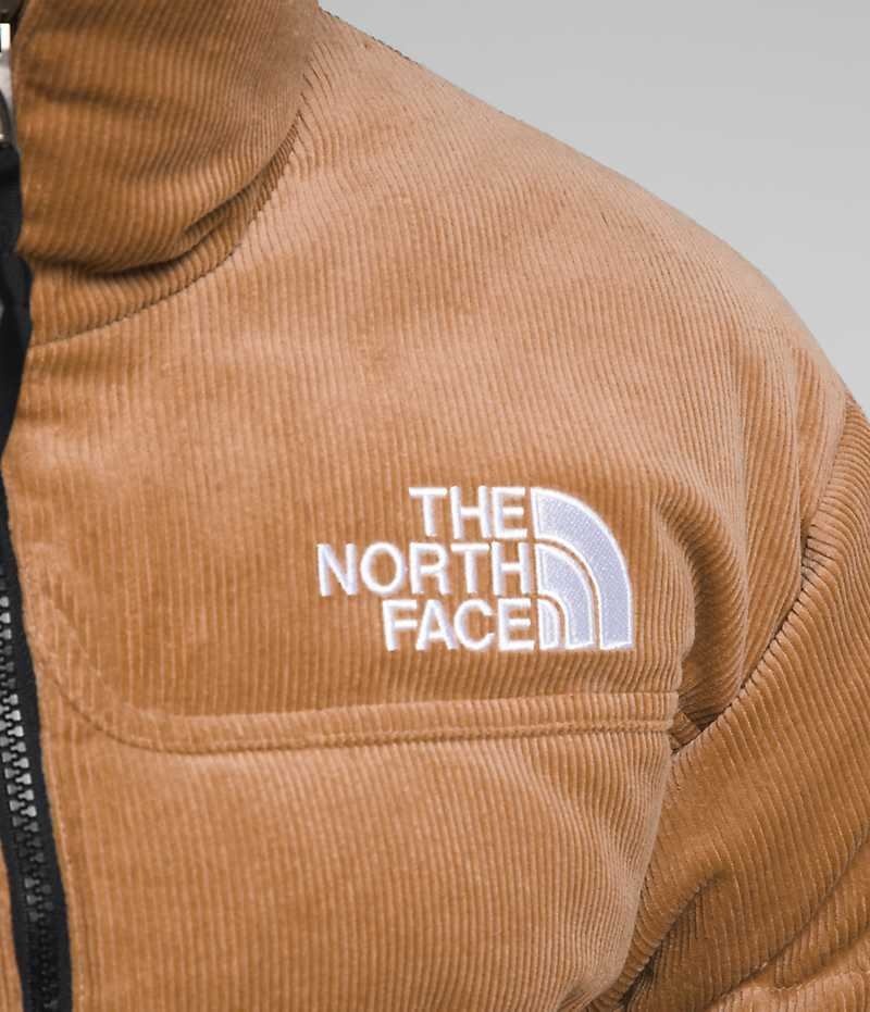 Khaki Men's The North Face ’92 Reversible Nuptse Puffer Jacket | IRELAND DWSR