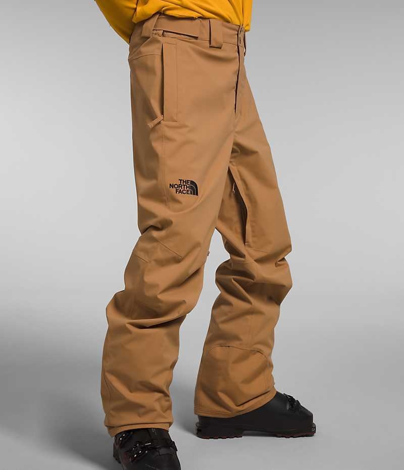 Khaki Men's The North Face Freedom Stretch Pants | IRELAND TLQO