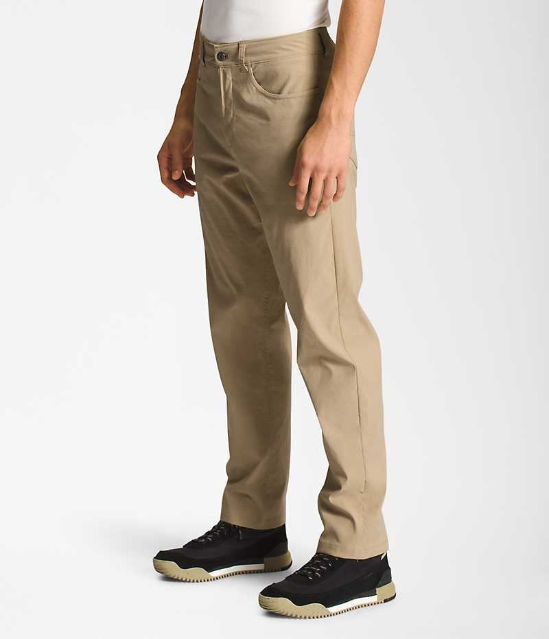 Khaki Men's The North Face Sprag 5-Pocket Pants | DUBLIN ZAHW