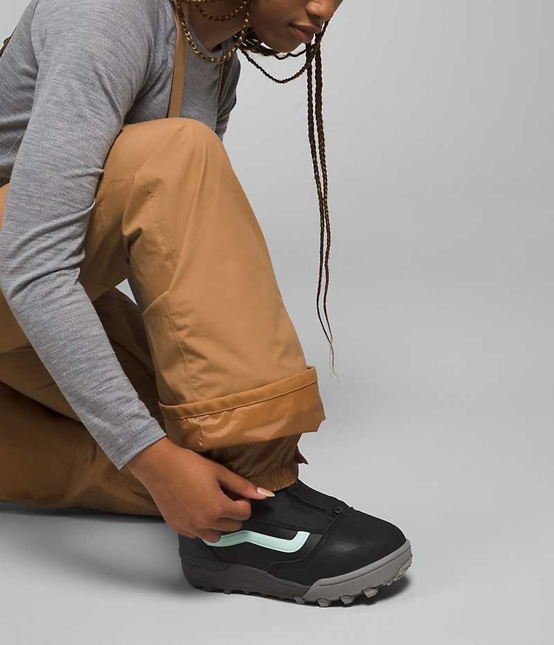 Khaki Women's The North Face Freedom Bib Pants | IRELAND CFKE