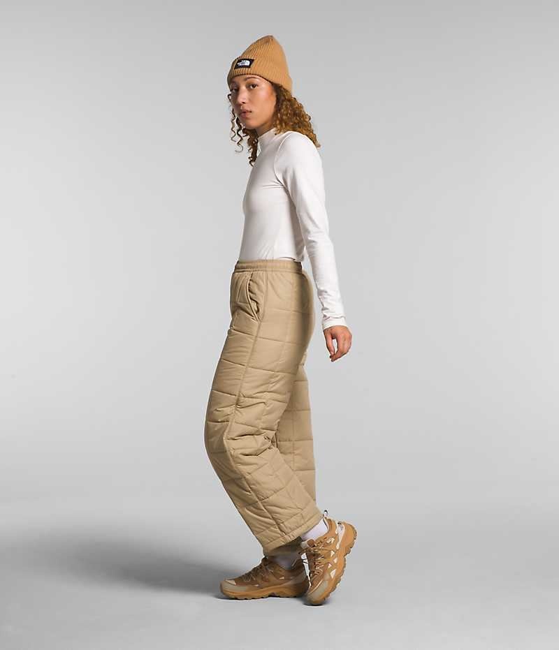 Khaki Women's The North Face Lhotse Pants | IRELAND VLDA