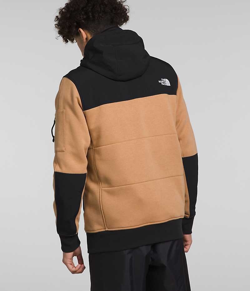 Khaki / Black Men's The North Face Highrail Fleece Jacket | IRELAND JYMF