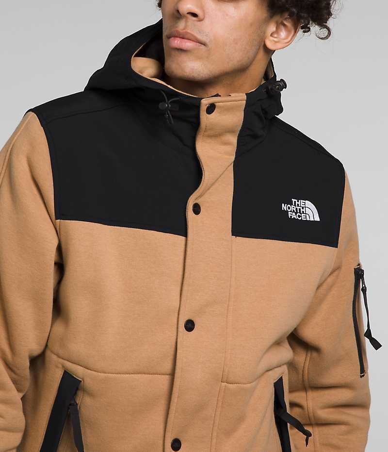 Khaki / Black Men's The North Face Highrail Fleece Jacket | IRELAND JYMF