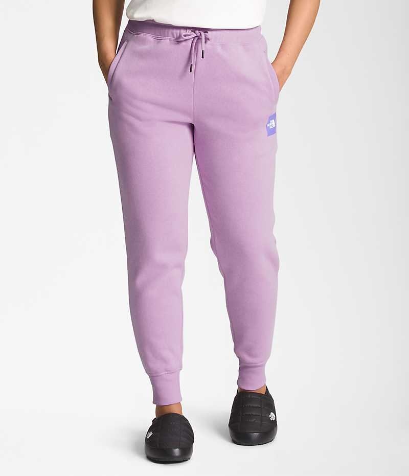 Lavender Women\'s The North Face Box NSE Jogger | IRELAND PTGK