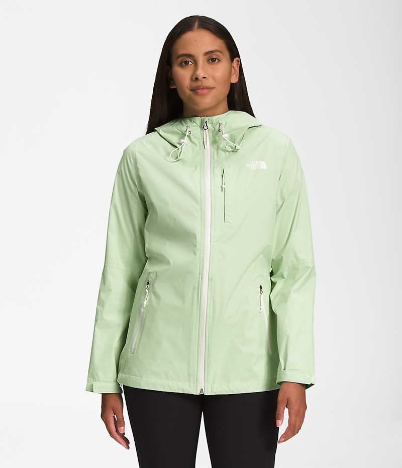 Mint Women\'s The North Face Alta Vista Rain Jacket | DUBLIN FOYS