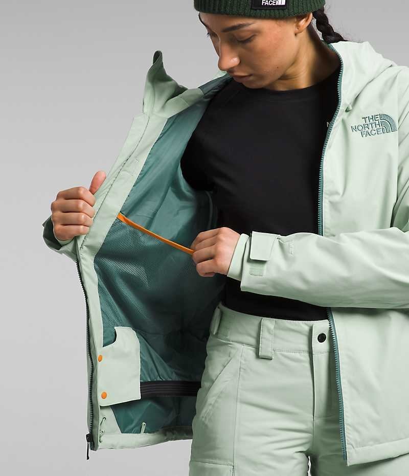 Mint Women's The North Face Freedom Stretch Insulated Jacket | DUBLIN RBUD