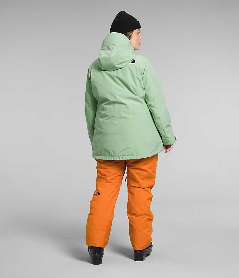 Mint Women's The North Face Plus ThermoBall™ Eco Snow Triclimate® Insulated Jacket | IRELAND TZOB