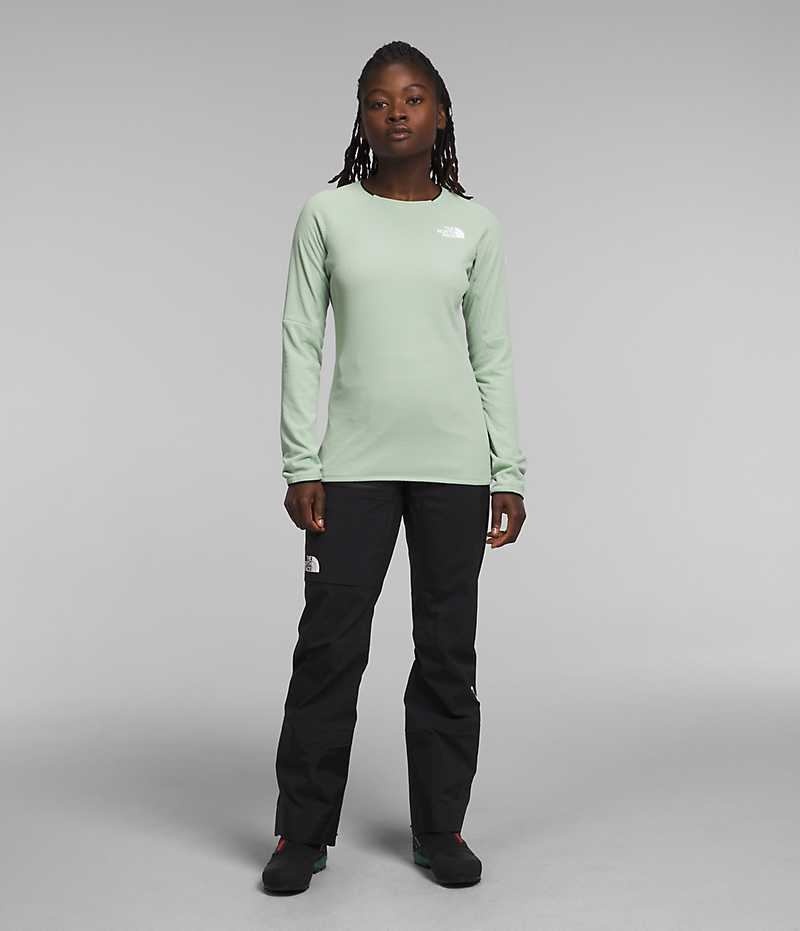 Mint Women's The North Face Summit Series FUTUREFLEECE™ Crew Sweatshirt | DUBLIN FRUP