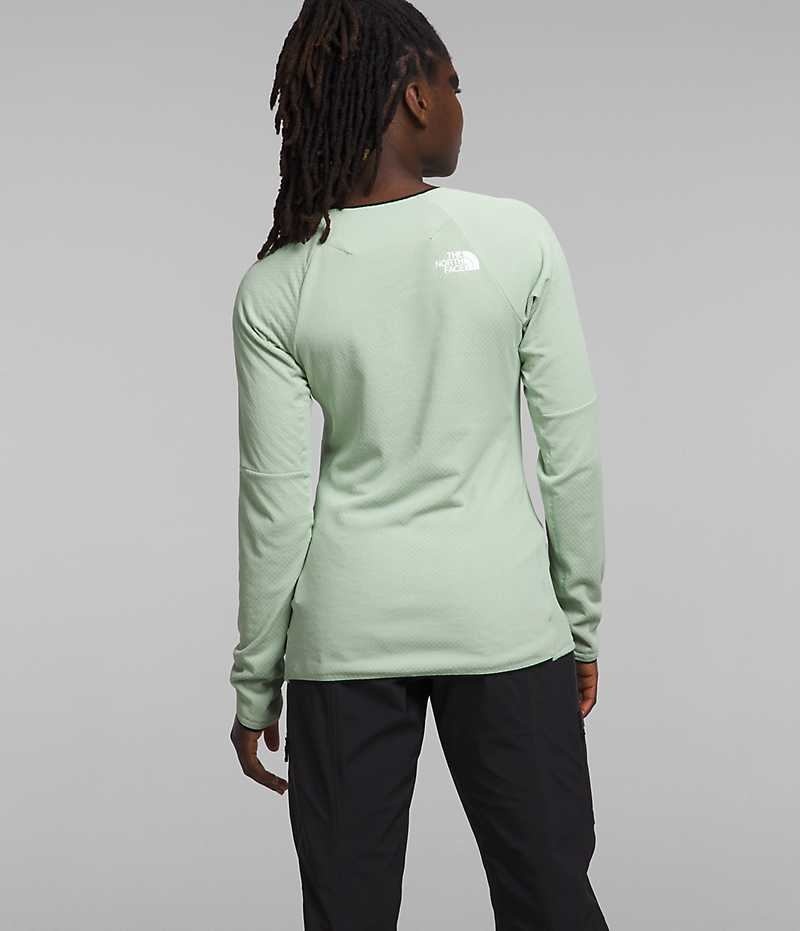 Mint Women's The North Face Summit Series FUTUREFLEECE™ Crew Sweatshirt | DUBLIN FRUP