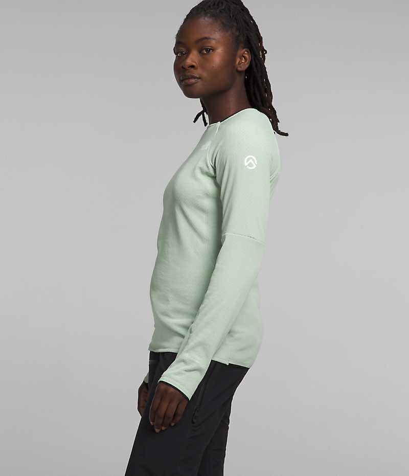 Mint Women's The North Face Summit Series FUTUREFLEECE™ Crew Sweatshirt | DUBLIN FRUP