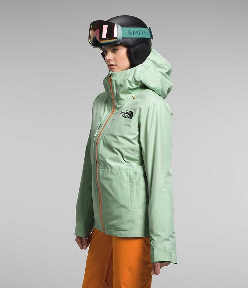 Mint Women's The North Face ThermoBall™ Eco Snow Triclimate® Insulated Jacket | DUBLIN HEVO