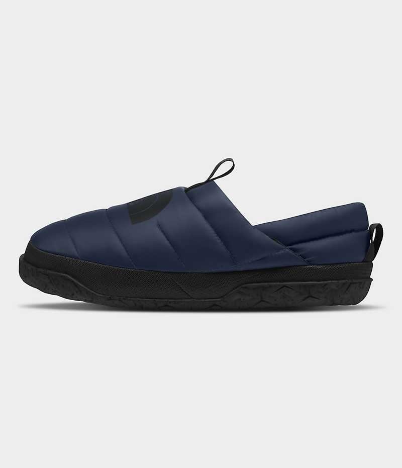 Navy Men\'s The North Face Nuptse Mules | IRELAND AZKR