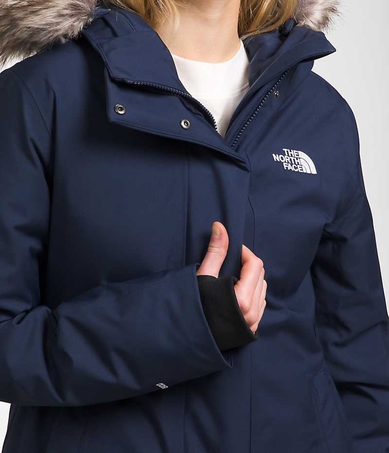 Navy Women's The North Face Arctic Coat | IRELAND TPSC