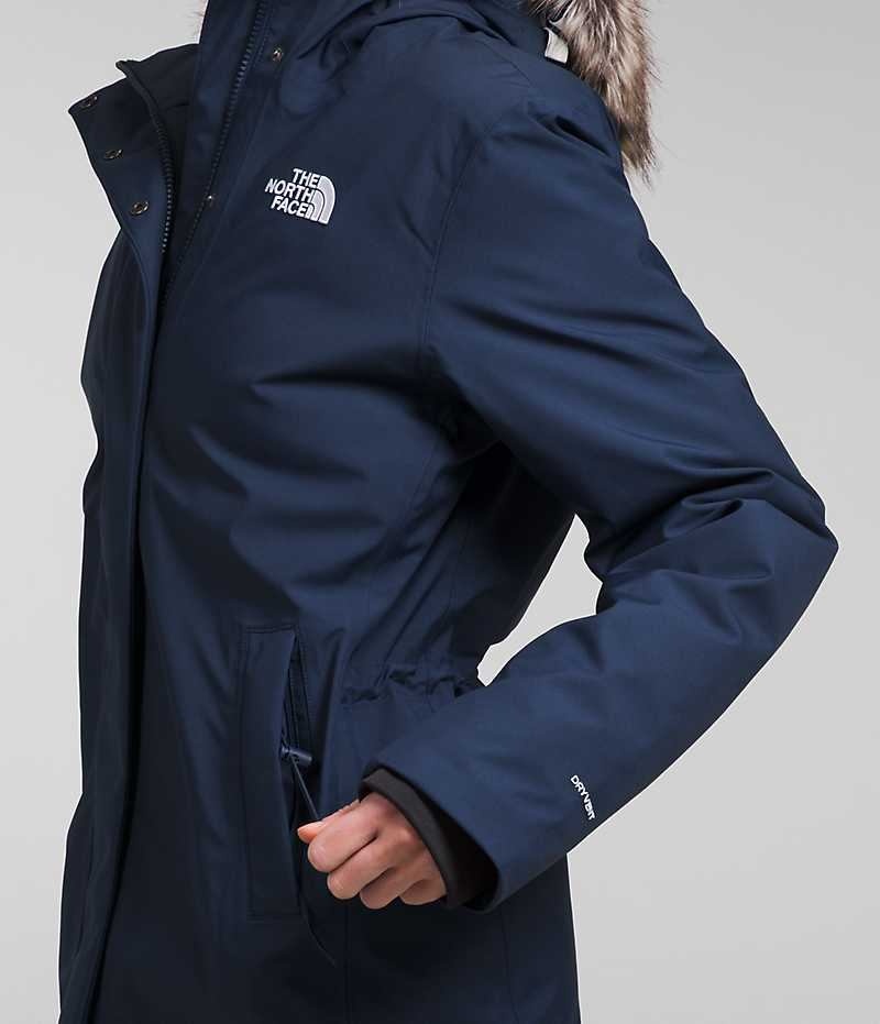 Navy Women's The North Face Arctic Coat | IRELAND TPSC