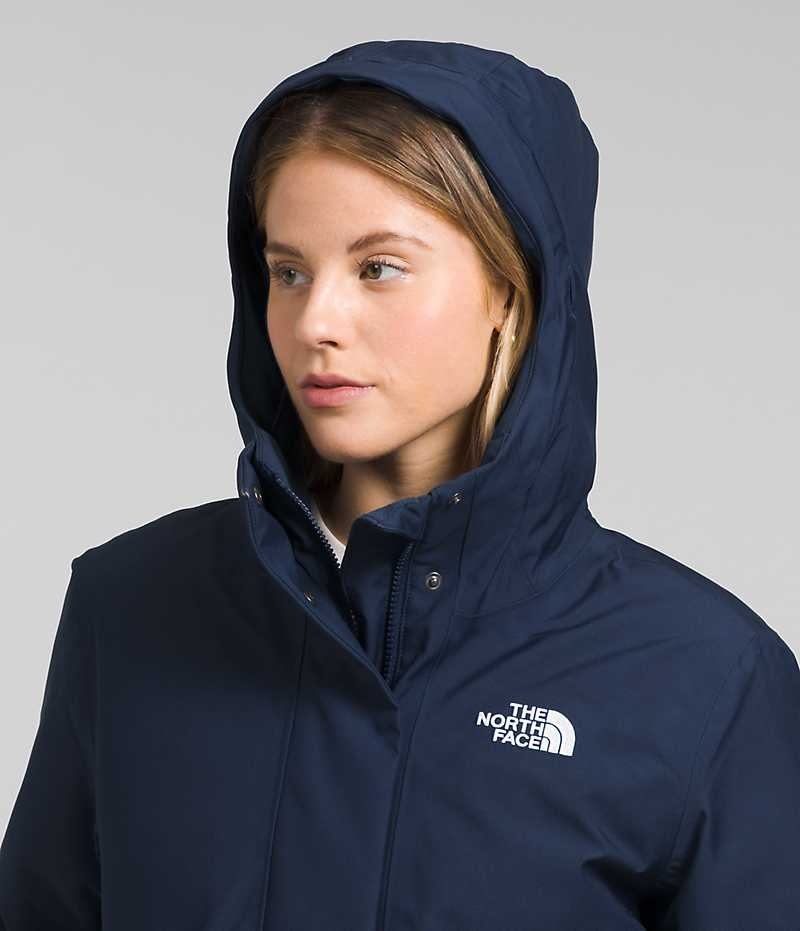 Navy Women's The North Face Arctic Coat | IRELAND TPSC