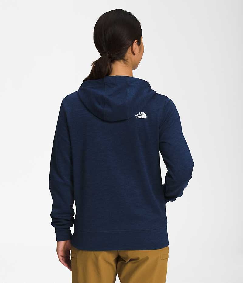 Navy Women's The North Face Canyonlands Pullover Hoodie | IRELAND QVBH