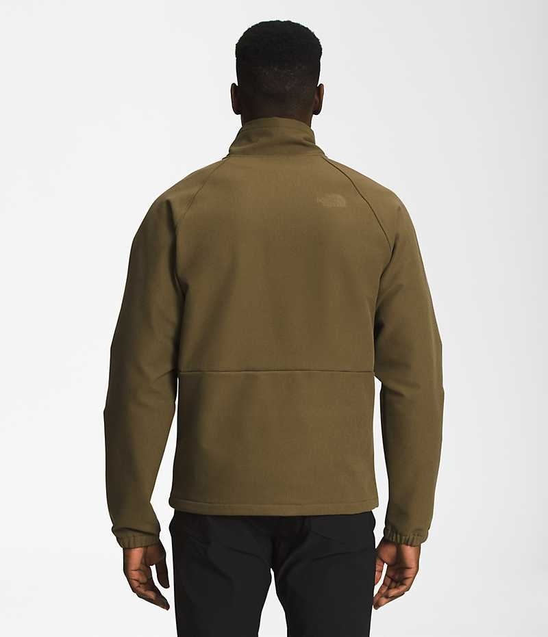 Olive Men's The North Face Camden Softshell Jacket | DUBLIN MQHN