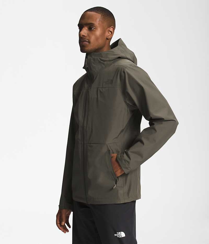 Olive Men's The North Face Dryzzle FUTURELIGHT™ Rain Jacket | DUBLIN ENZW