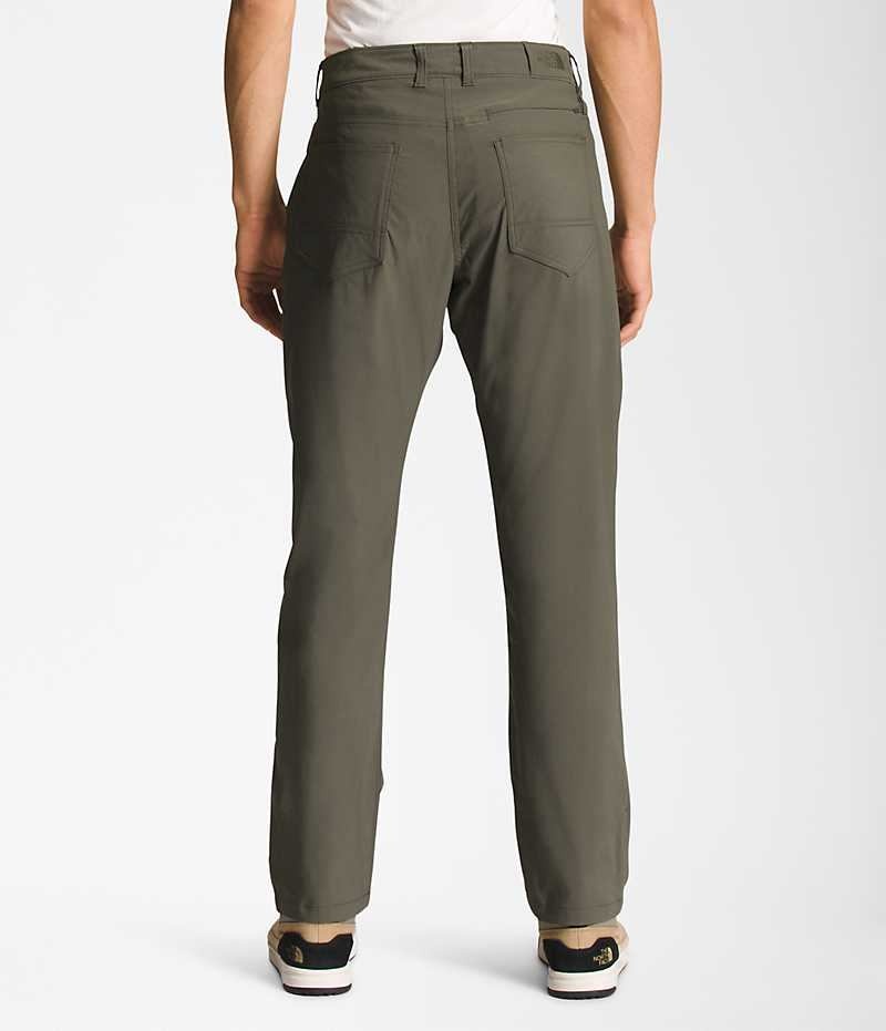 Olive Men's The North Face Sprag 5-Pocket Pants | IRELAND DJYF