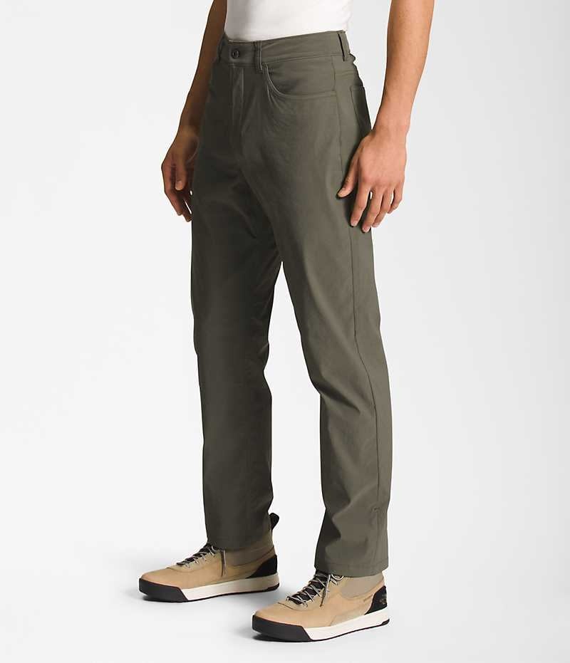 Olive Men's The North Face Sprag 5-Pocket Pants | IRELAND DJYF