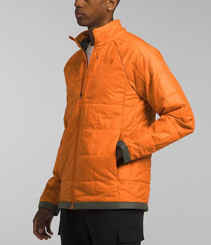 Orange Men's The North Face Circaloft Puffer Jacket | IRELAND AJNR