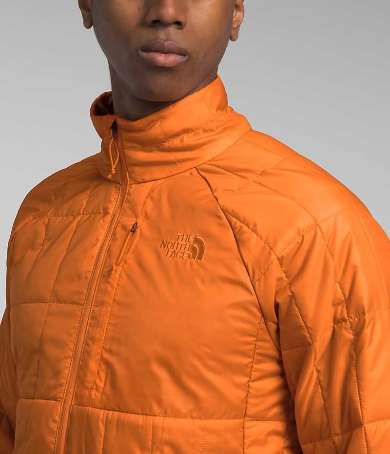 Orange Men's The North Face Circaloft Puffer Jacket | IRELAND AJNR