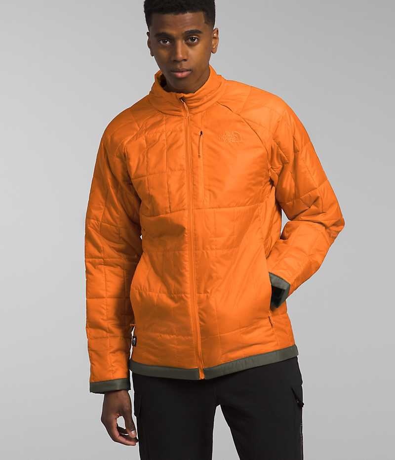 Orange Men\'s The North Face Circaloft Puffer Jacket | IRELAND AJNR