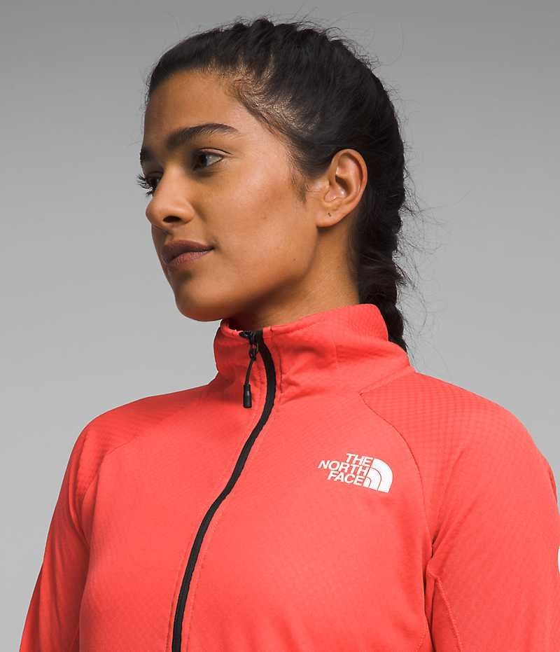 Orange Women's The North Face Summit Series FUTUREFLEECE™ LT ½-Zip Sweatshirt | DUBLIN UNAH