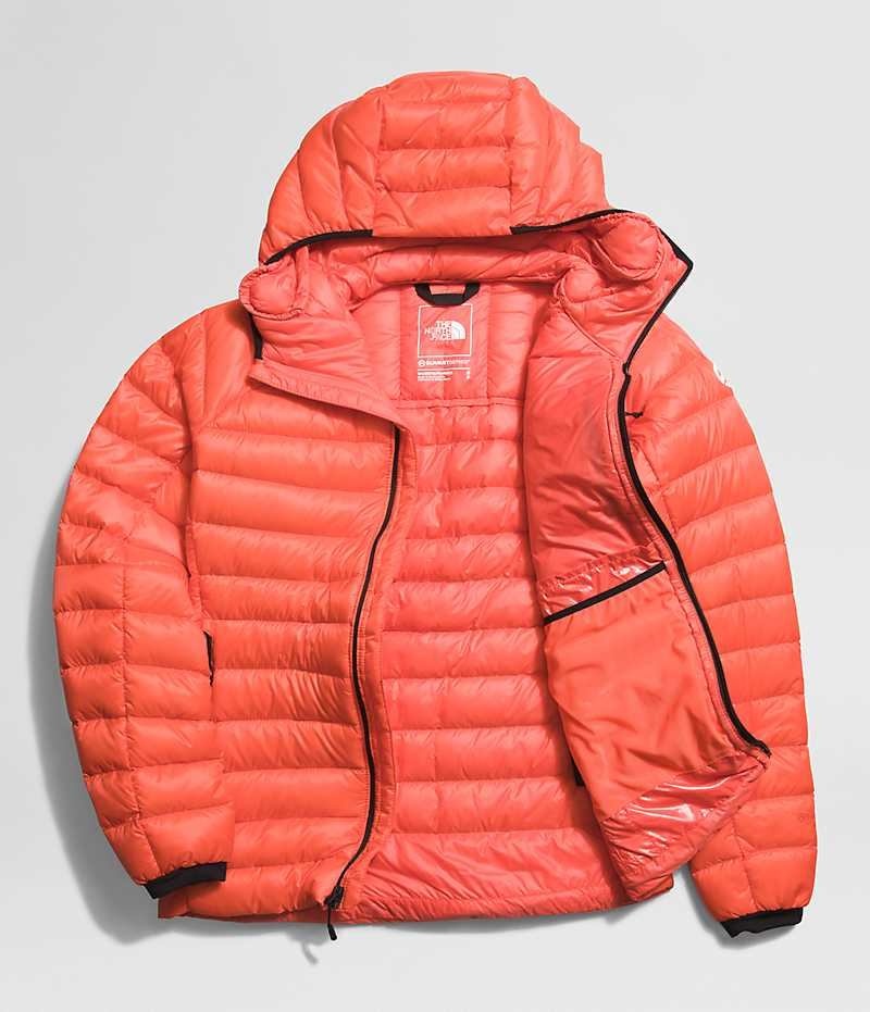 Orange Women's The North Face Summit Series Breithorn Hoodie Puffer Jacket | DUBLIN VKAX