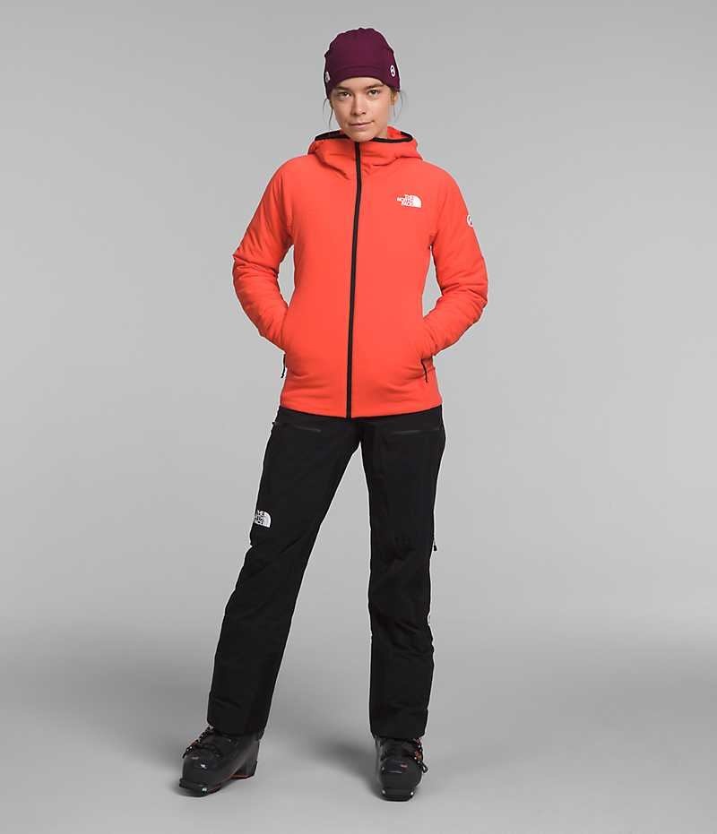 Orange Women's The North Face Summit Series Casaval Hoodie Hybrid Jacket | IRELAND EUWR