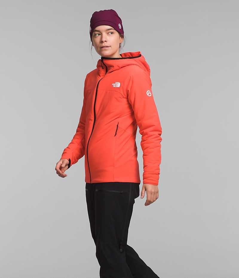 Orange Women's The North Face Summit Series Casaval Hoodie Hybrid Jacket | IRELAND EUWR