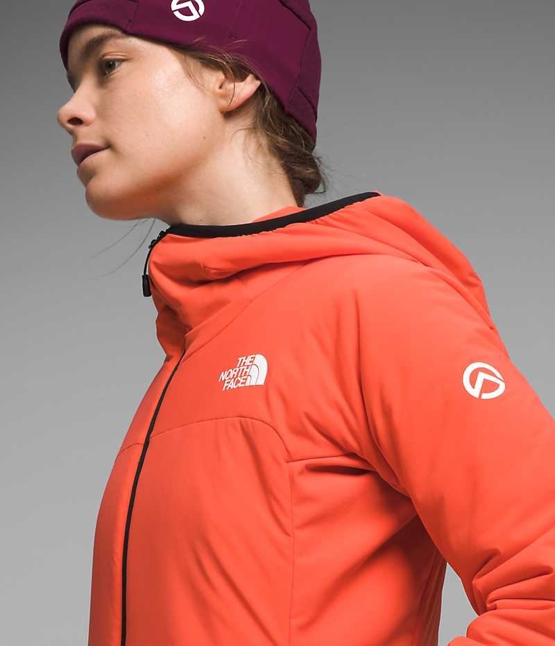 Orange Women's The North Face Summit Series Casaval Hoodie Hybrid Jacket | IRELAND EUWR