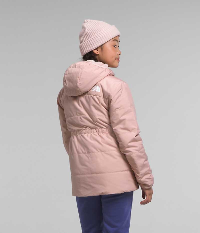 Pink Girls'' The North Face Reversible Mossbud Coat | IRELAND MFIA