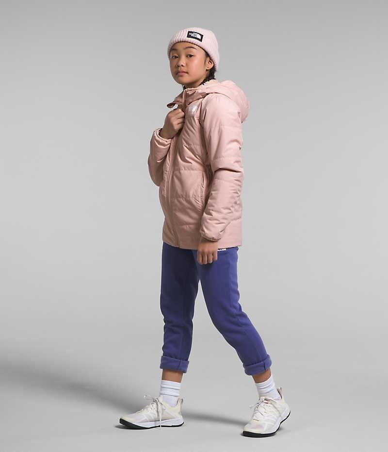 Pink Girls'' The North Face Reversible Mossbud Coat | IRELAND MFIA