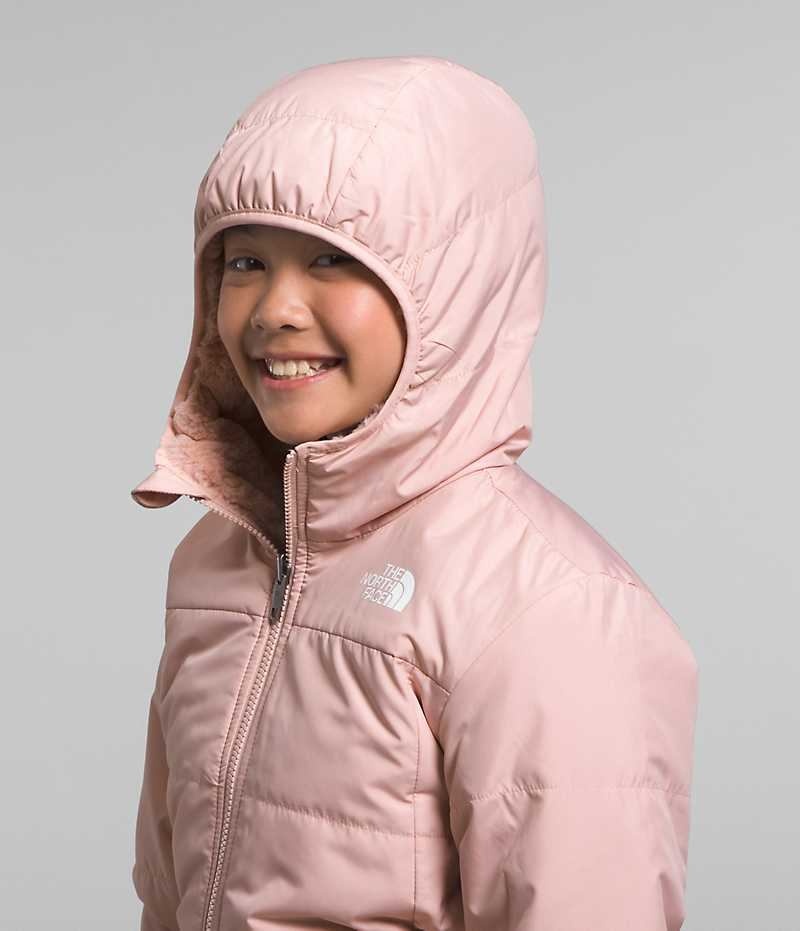 Pink Girls'' The North Face Reversible Mossbud Coat | IRELAND MFIA