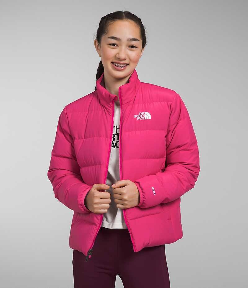 Pink Girls\'\' The North Face Reversible North Puffer Jacket | IRELAND UEJC