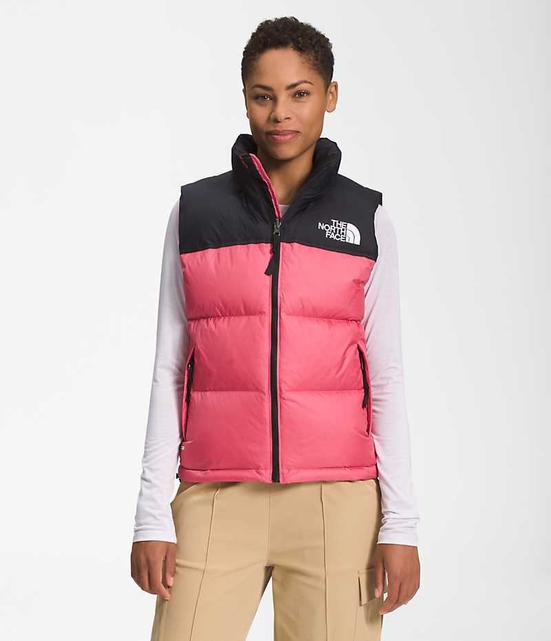 Pink Women\'s The North Face 1996 Retro Nuptse Down Vest | IRELAND FAMP