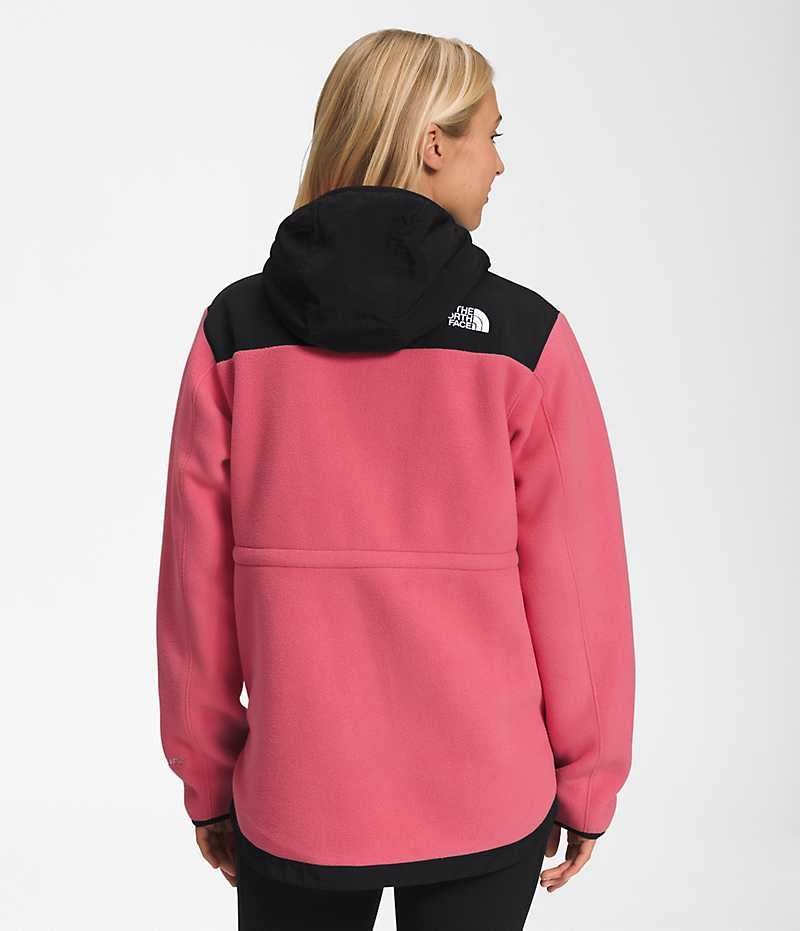 Pink Women's The North Face Denali Hoodie Fleece Jacket | IRELAND RLET