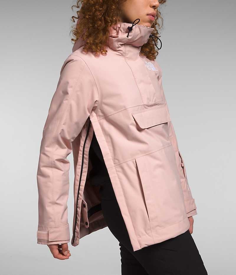 Pink Women's The North Face Driftview Anorak Insulated Jacket | DUBLIN EXKV