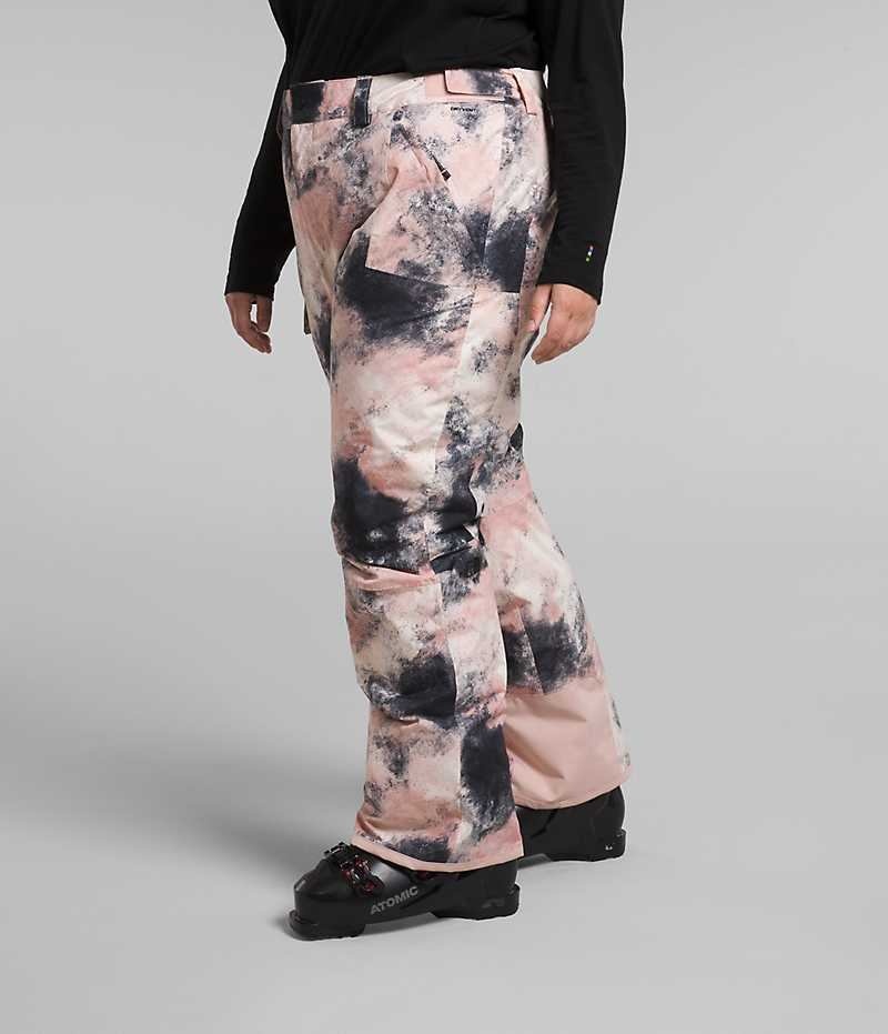 Pink Women's The North Face Plus Freedom Insulated Pants | IRELAND BIMW