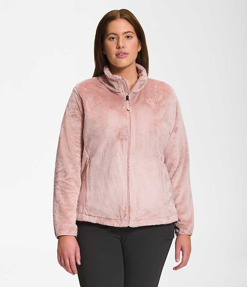 Pink Women\'s The North Face Plus Osito Fleece Jacket | IRELAND XODZ