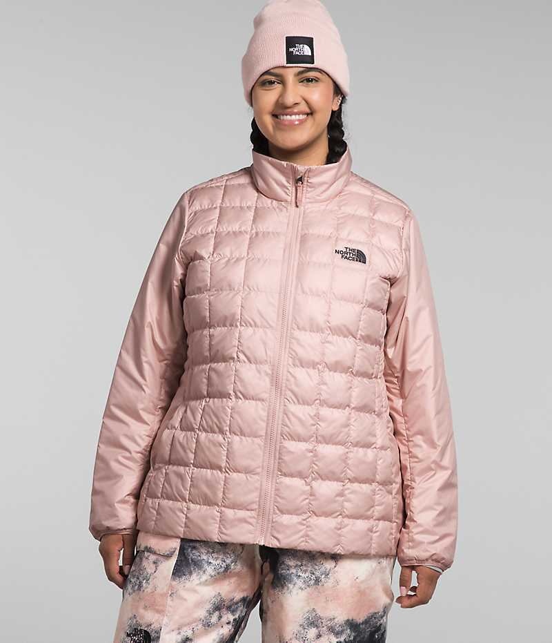 Pink Women's The North Face Plus ThermoBall™ Eco Snow Triclimate® Insulated Jacket | DUBLIN IVYS