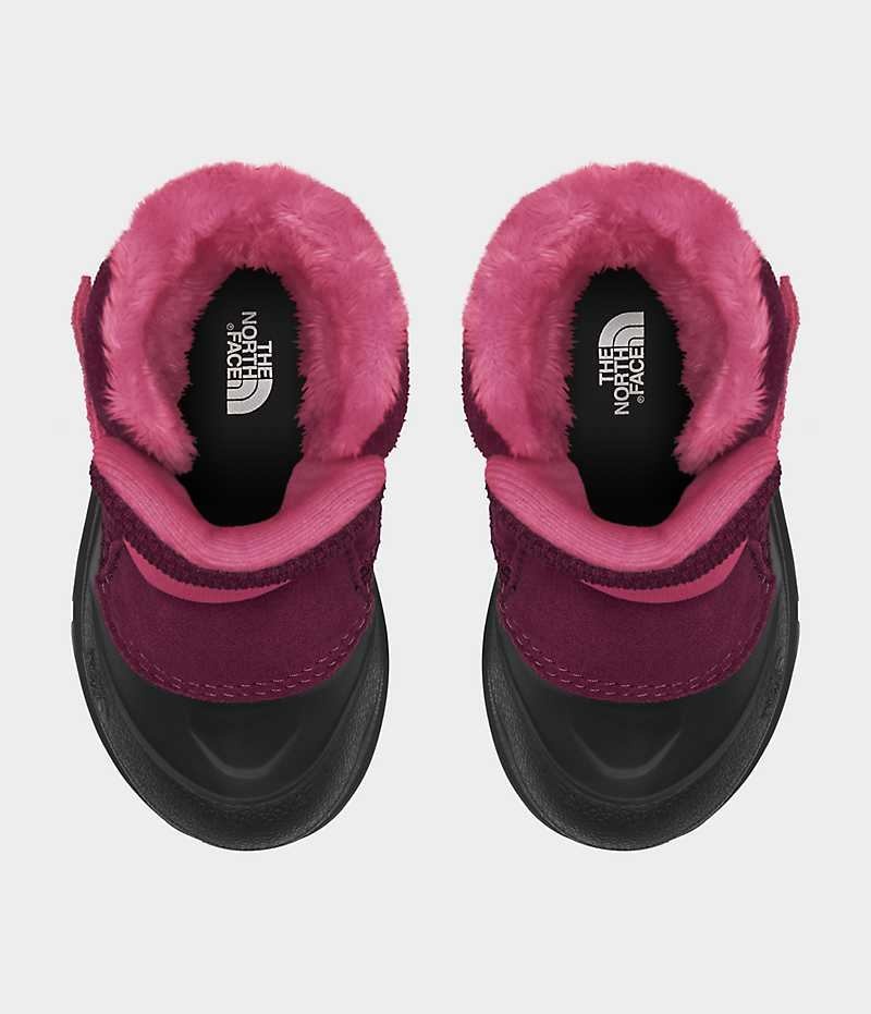 Pink / Black Boys' The North Face Alpenglow II Winter Boots | IRELAND HUWO