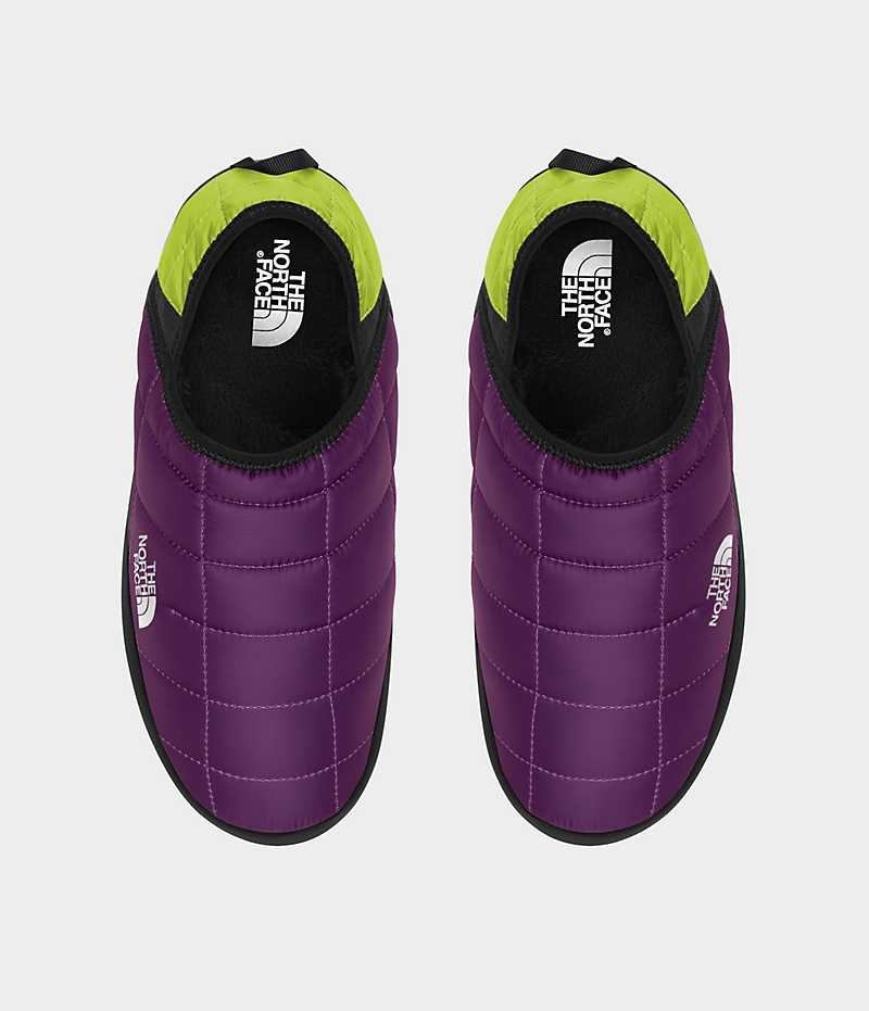 Purple Women's The North Face ThermoBall™ Traction V Mules | DUBLIN ILWF